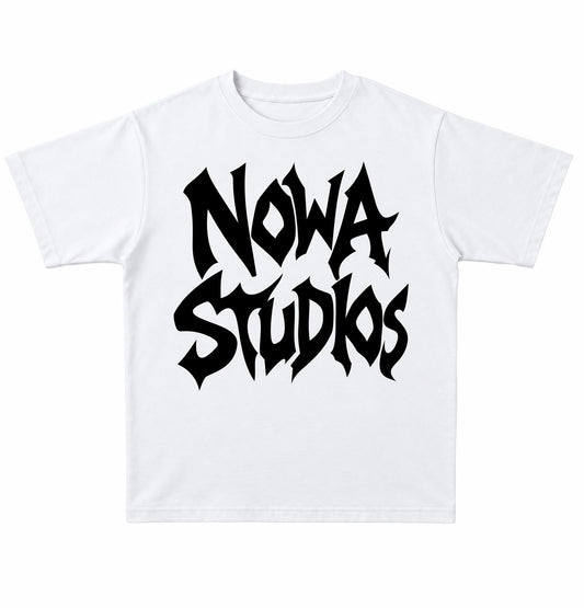 "NOWA STUDIOS" T-SHIRT WHITE