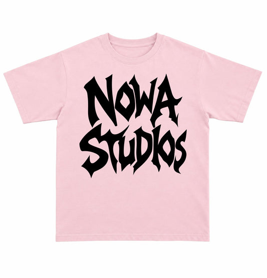 "NOWA STUDIOS" T-SHIRT PINK