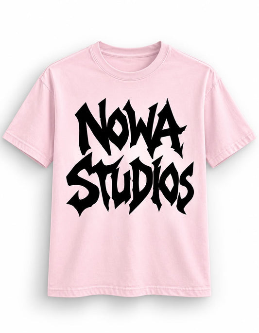 "NOWA STUDIOS" T-SHIRT PINK