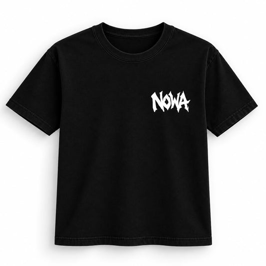 "NOWA" T-SHIRT BLACK